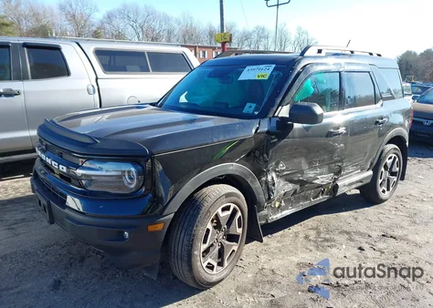 2022 Ford Bronco Sport Outer Banks из США, поврежденный, VIN 3FMCR9C67NRD95210